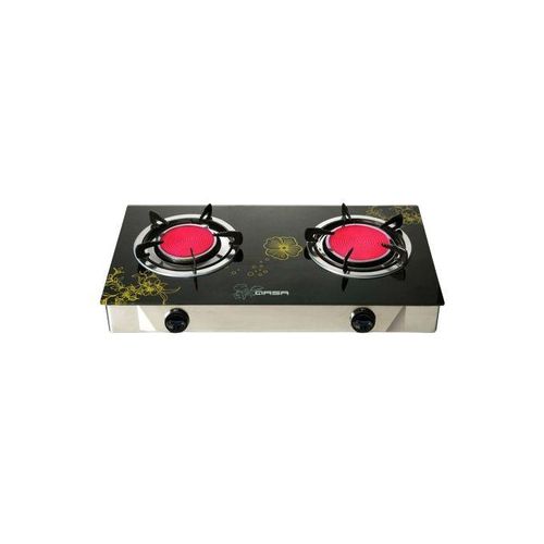 DuraVolt Gas Cooker LA056R DGC-2BG Infrared – High-Efficiency Double Burner Gas Stove