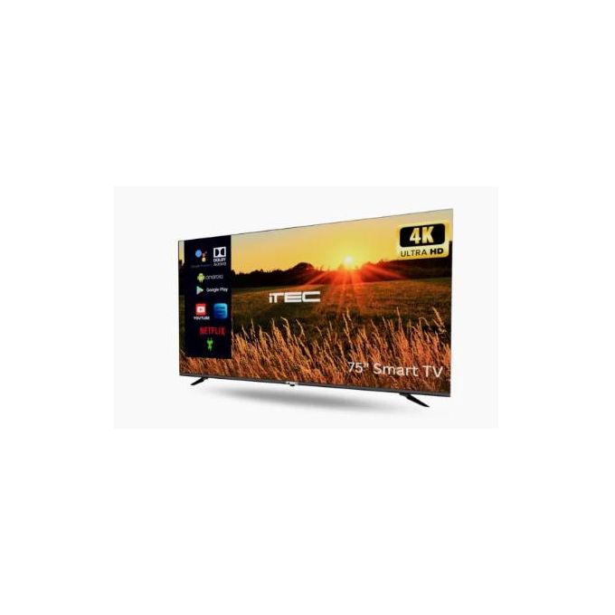 iTEC 75" UHD Smart DTV Frameless