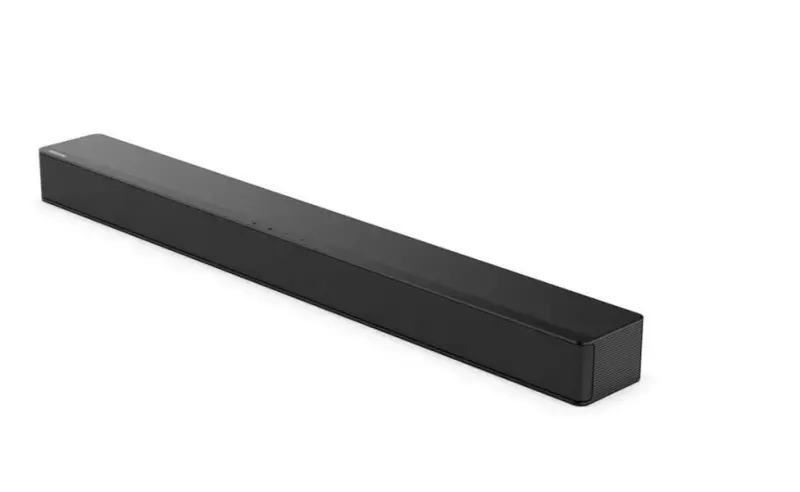 Hisense AUD 2100 HS Sound Bar, 2.1 Ch, HDMI, Bluetooth, Optical Input, AUX, USB, 240 Watts, Wall Bracket