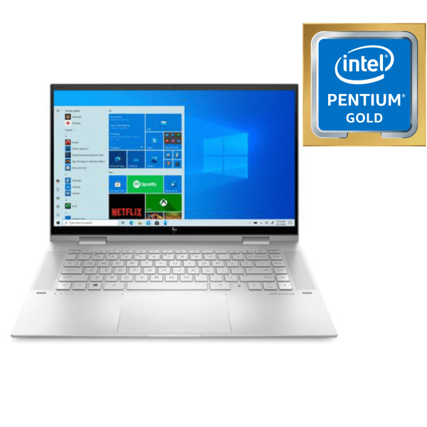 HP Pavilion x360 14-DY0093 (4M9K0EA) – Intel® Pentium Gold, 4GB RAM, 256GB PCIe SSD, Touchscreen 2-in-1 Laptop