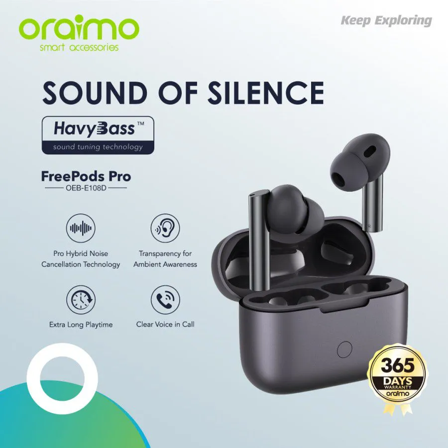 Oraimo OEB-E108D FreePods Pro BT Earphone
