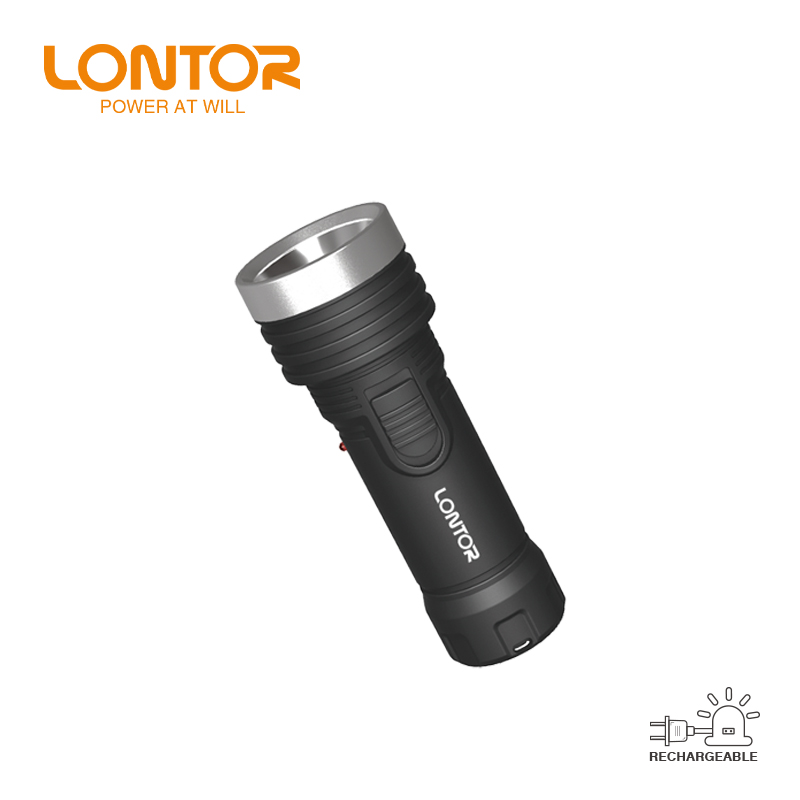 LONTOR RECHARGABLE LED TORCH