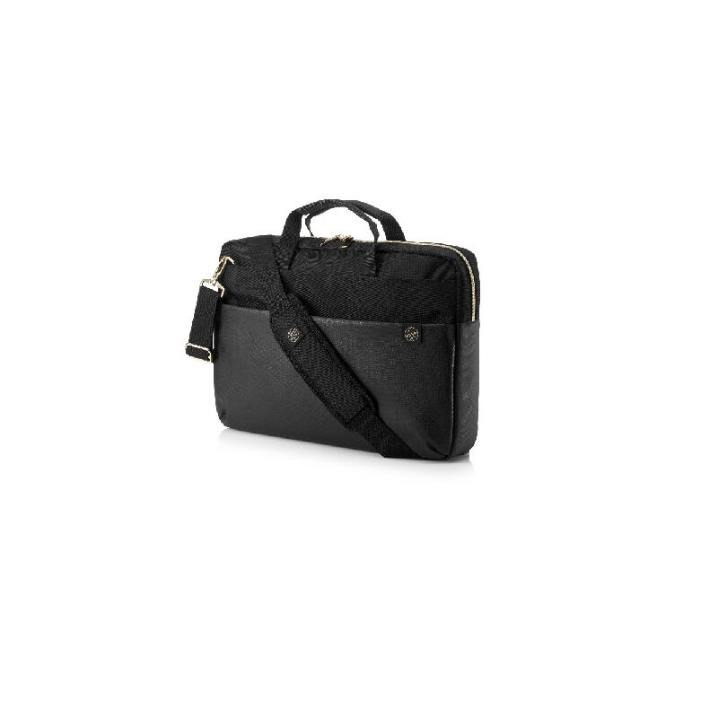 HP 15.6″ Duotone Silver Briefcase (4QF95AA) – Stylish, Protective Laptop Bag