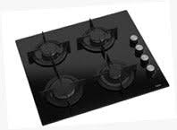 MAXI CS205 – 60cm 4-Burner Built-in Gas Cooker (Black Glass Body)