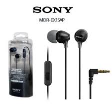 Sony MDR-EX15AP In-Ear Headphones with Mic