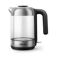 Philips HD9339/81 (HD9339/80) Viva Collection Crystal Glass Kettle – 1.7L
