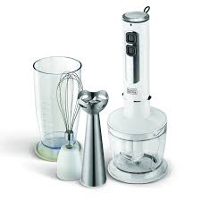 BLACK+DECKER 400W Stick Blender with Chopper & Whisk – SB4000-B5