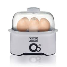 BLACK+DECKER 280W 6-Piece Egg Cooker – EG200-B5