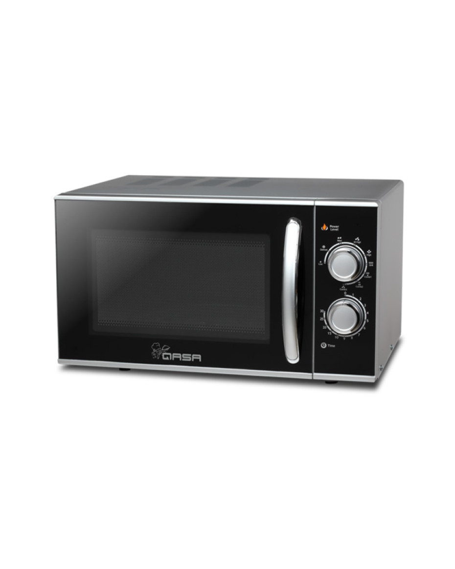 Qlink Qasa LBQ058G 25L Microwave Oven QMW-25 Grill Silver