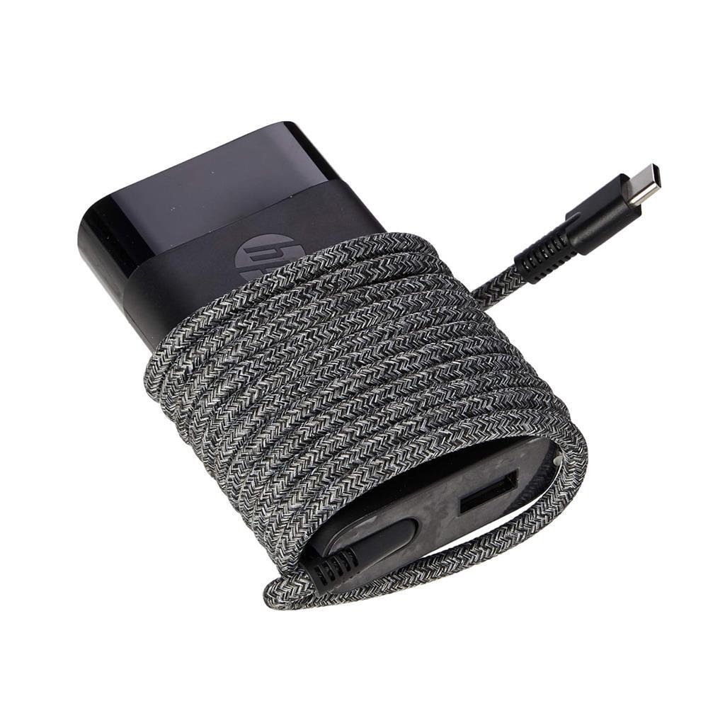 HP 65W USB-C Slim Travel Power Adapter 7EZ26AA