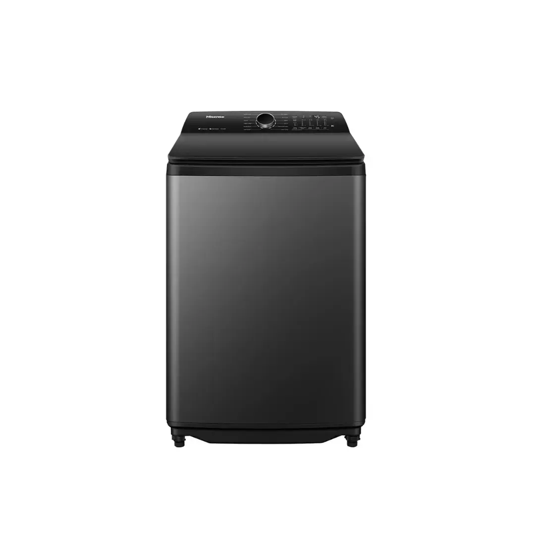 Hisense Top Load, 20KG, Smart Control, 8 Level Water Selection, Silver Colour, 8 Level Water Selection - WM 5I2023DB-WT